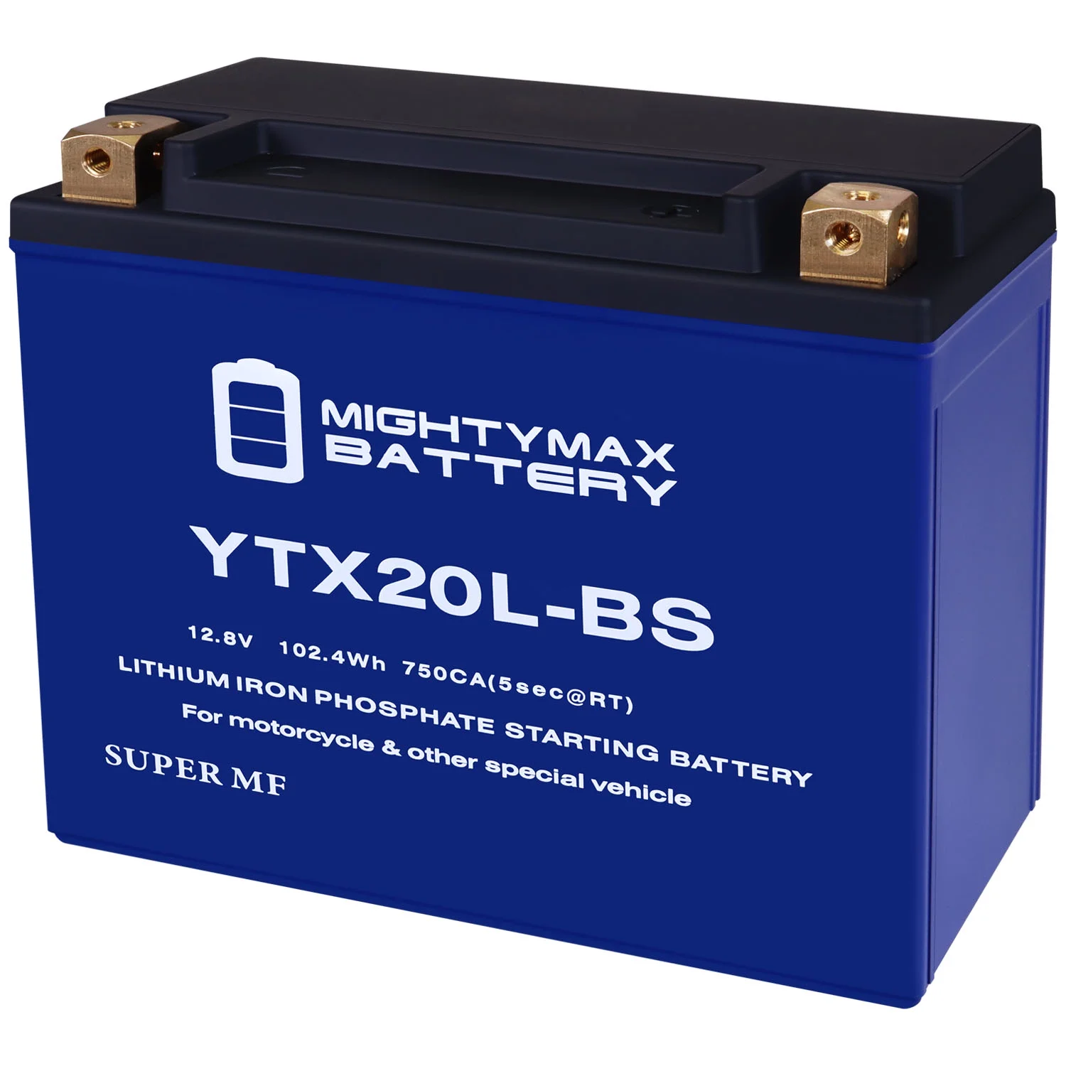 YTX20L-BS Lithium Replacement Battery compatible with Harley-D FXDWG Dyna Wide Glide 1340 93-98 - Cheap Fitting
