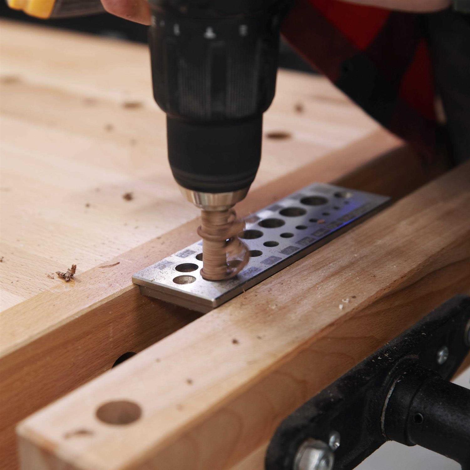 DFM Tool Works DFM A2 Steel Dowel Plate 17 Holes Made In Usa - Cheap Fitting