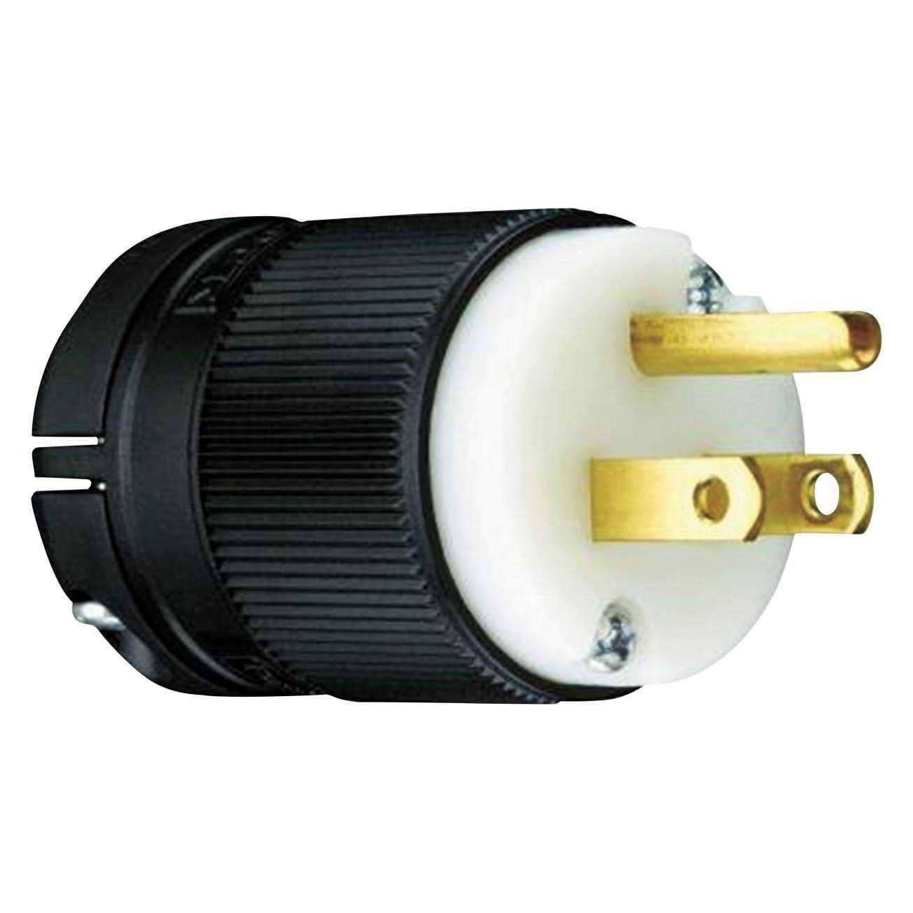 Pass & Seymour PS515PCLBCCV4 Straight Blade Plug - Cheap Fitting