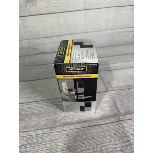 Defiant Slim Satin Nickel Electronic Touchpad Deadbolt - Cheap Fitting