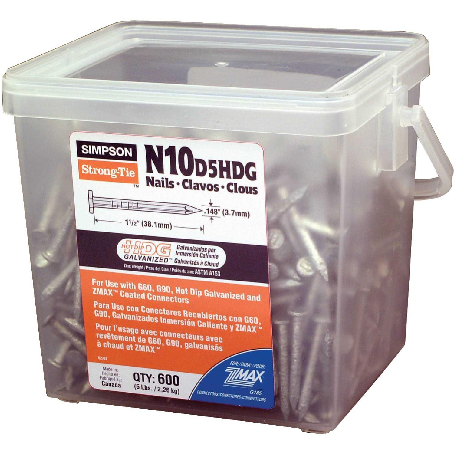 Simpson Strong-Tie Hot-Dipped N10D5HDG-R - Cheap Fitting