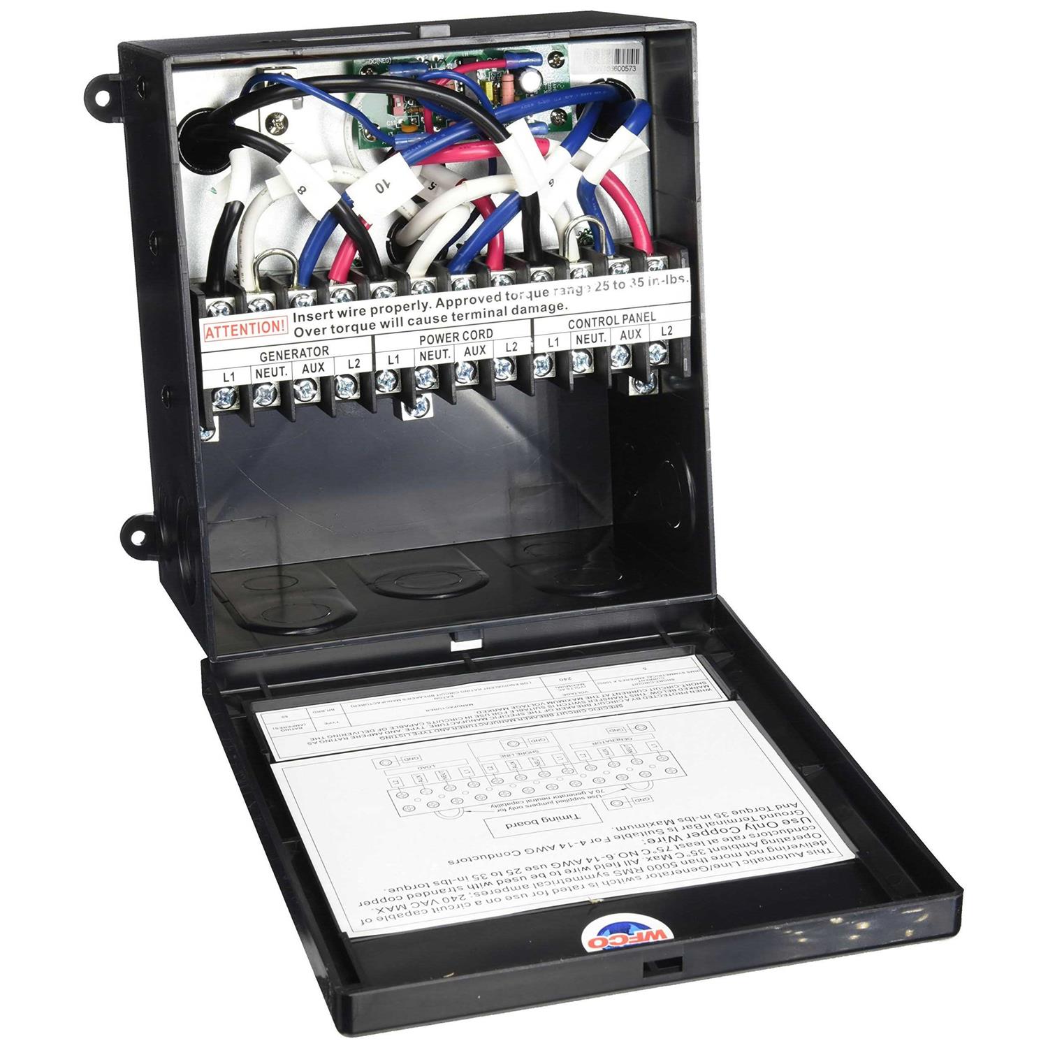 WFCO Transfer Switch 50A T-57-R - Cheap Fitting