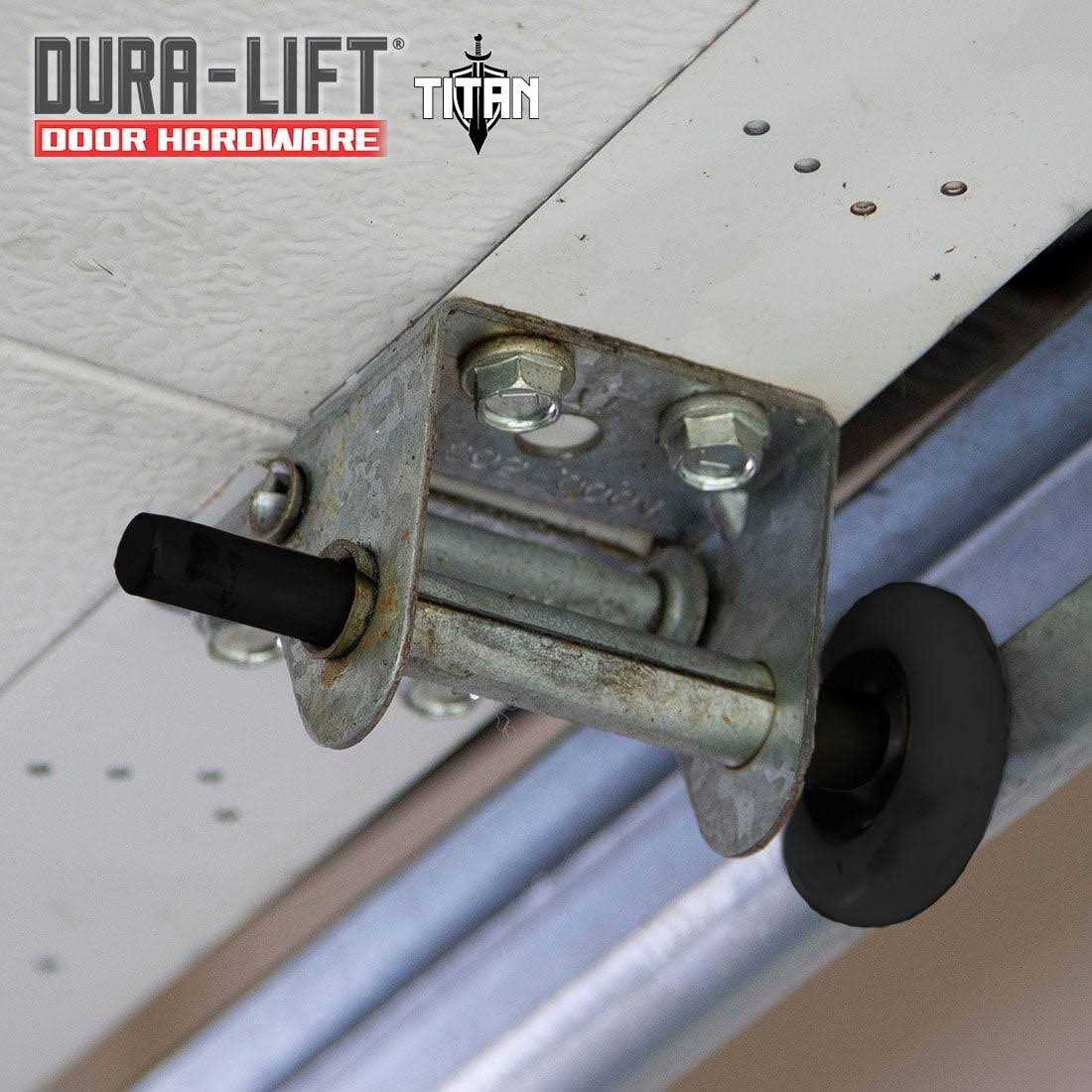 DURA-LIFT Titan Premium 2 in. Sealed 6200ZZ Nylon Garage Door Roller with 4 in. Corrosion Resistant Stem DLR6200ZZT - Cheap Fitting