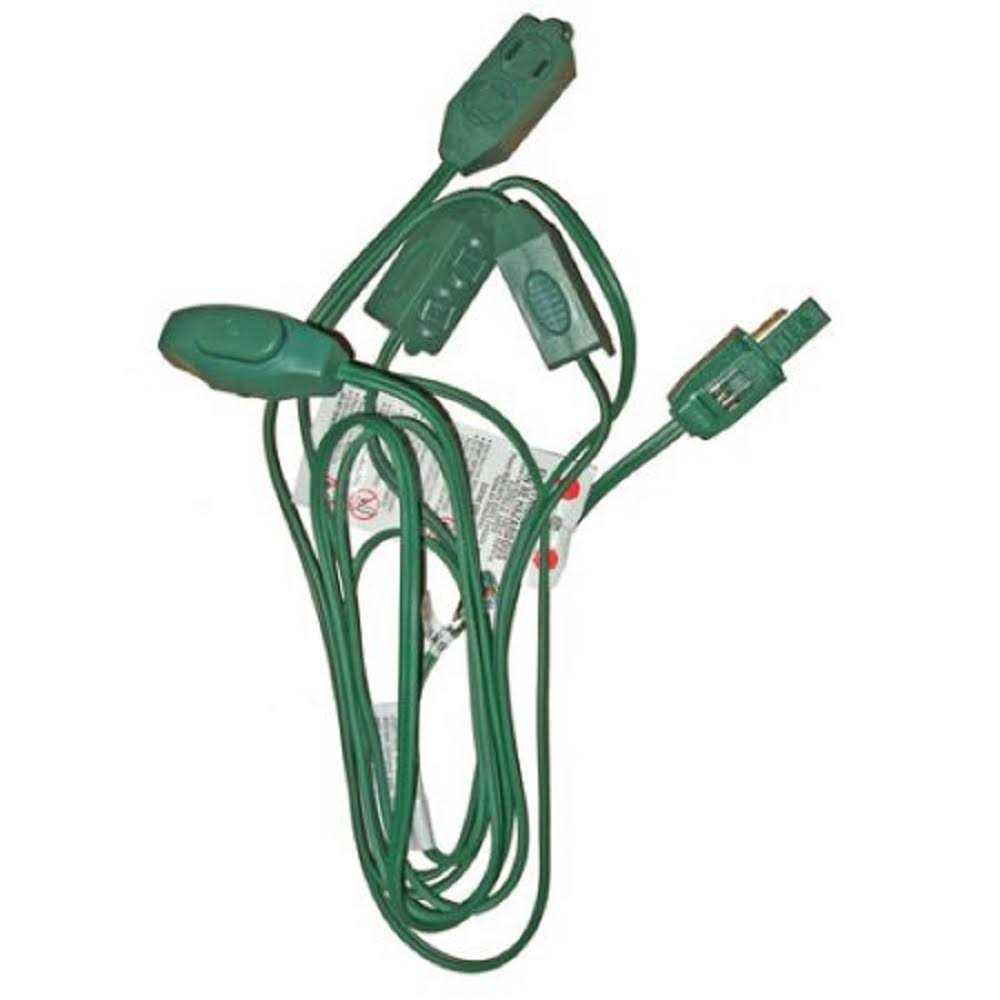 Holiday Time Extension Cord - Cheap Fitting