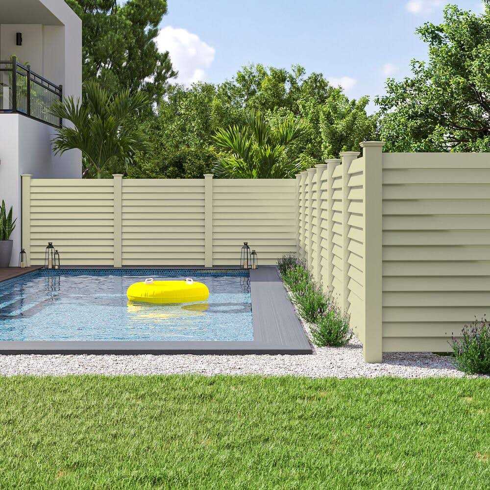 Barrette Outdoor Living Louvered 6 in. x 6 in. x 102 Corner Post - Cheap Fitting