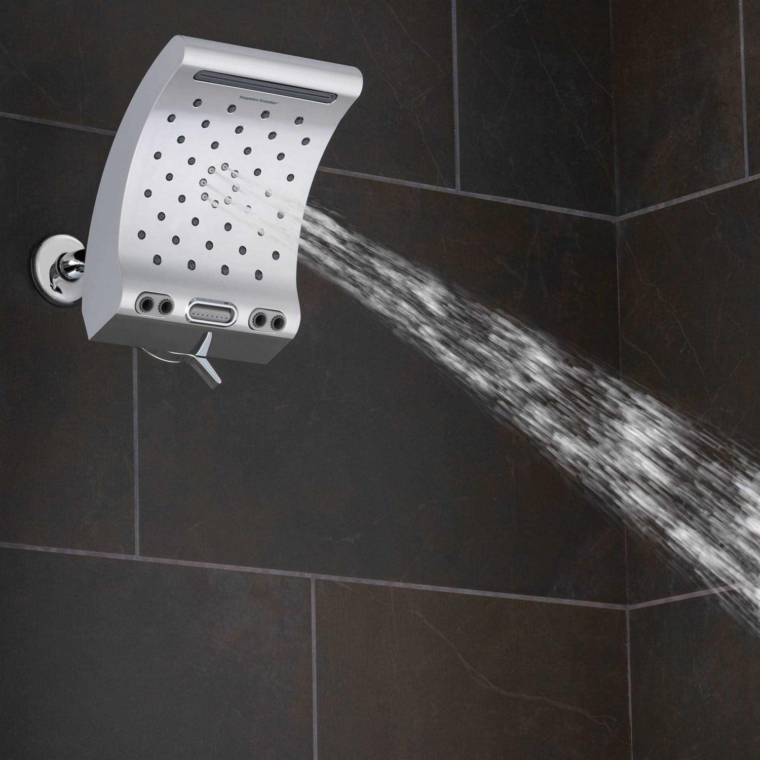 Oxygenics Evolution Rain Shower Head - Cheap Fitting
