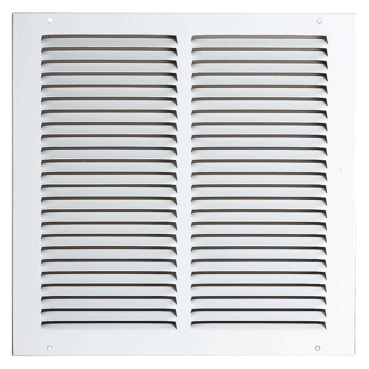 Zoro Select Return Air Grille 8 X 8 4MJN3 - Cheap Fitting
