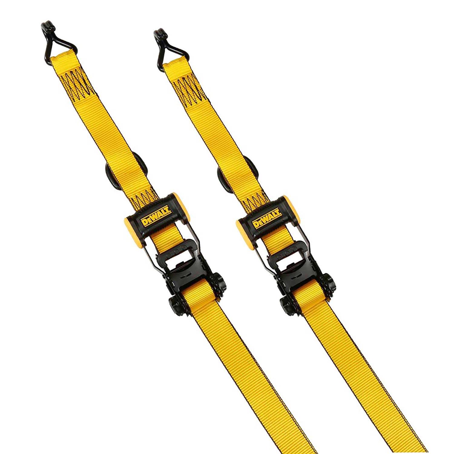 DEWALT 16′ Ratchet Tie Down Straps DXBC33002 - Cheap Fitting