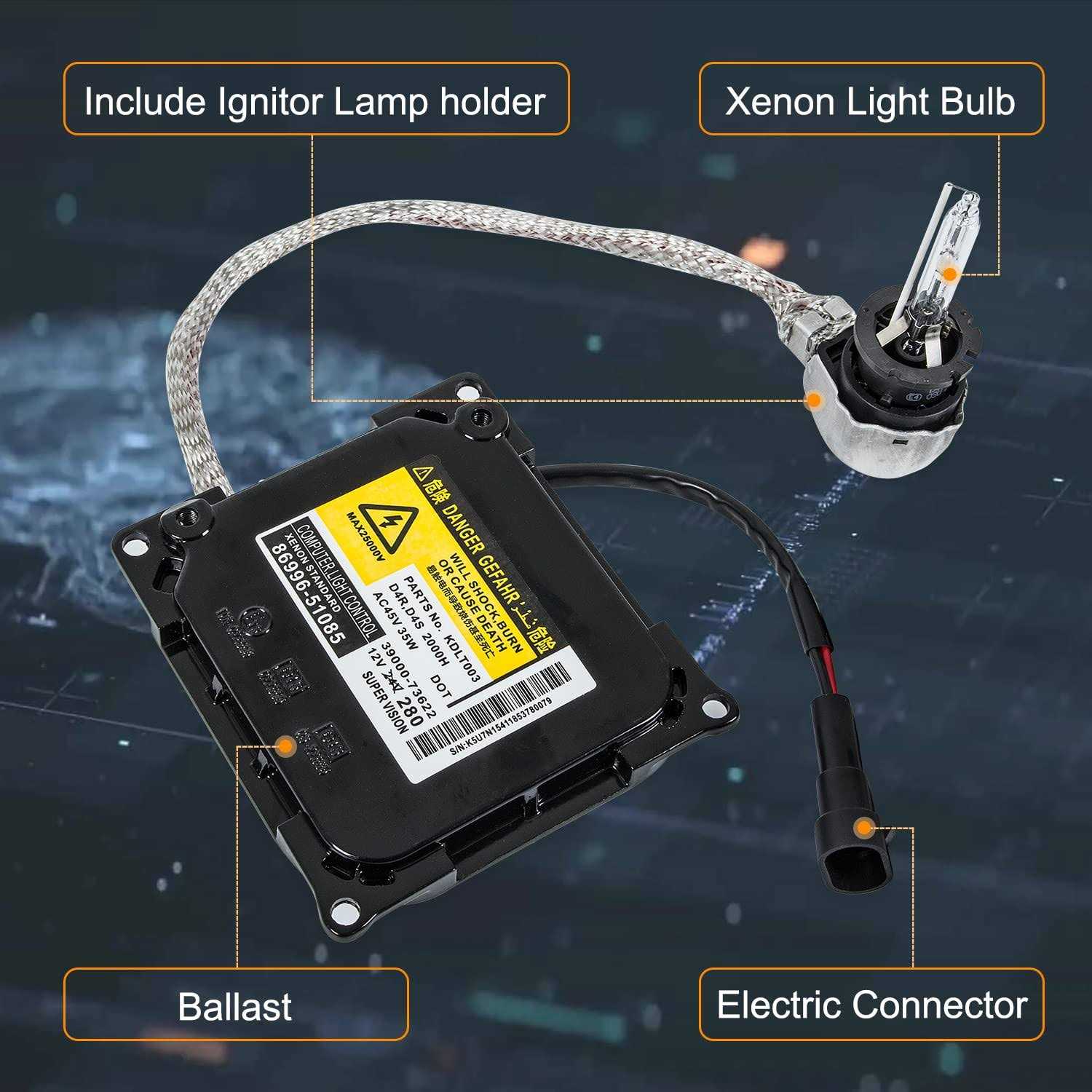 Tepeng Es350 Xenon Hid Headlight Ballast Control Unit With Igniter D4s Bulb Module Compatible With Lexus Is250 Ls460 Toyota Prius Auris Avalon Estima - Cheap Fitting