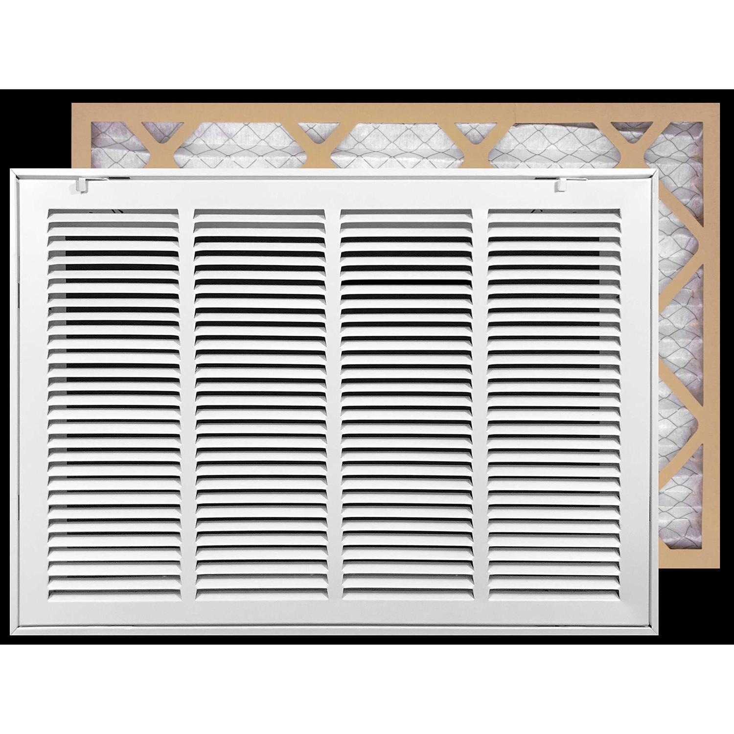 Handua Steel Return Air Filter Grille for 1-inch Filters - Cheap Fitting
