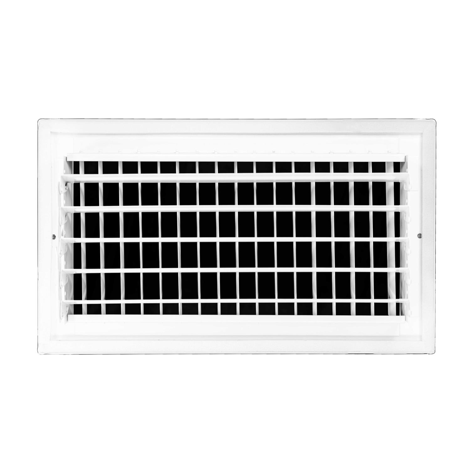 Venti Air 12 in x 8 in Adjustable Single Deflection 1 Way Supply Register for Duct Opening 12 in W x 8 in H - Cheap Fitting