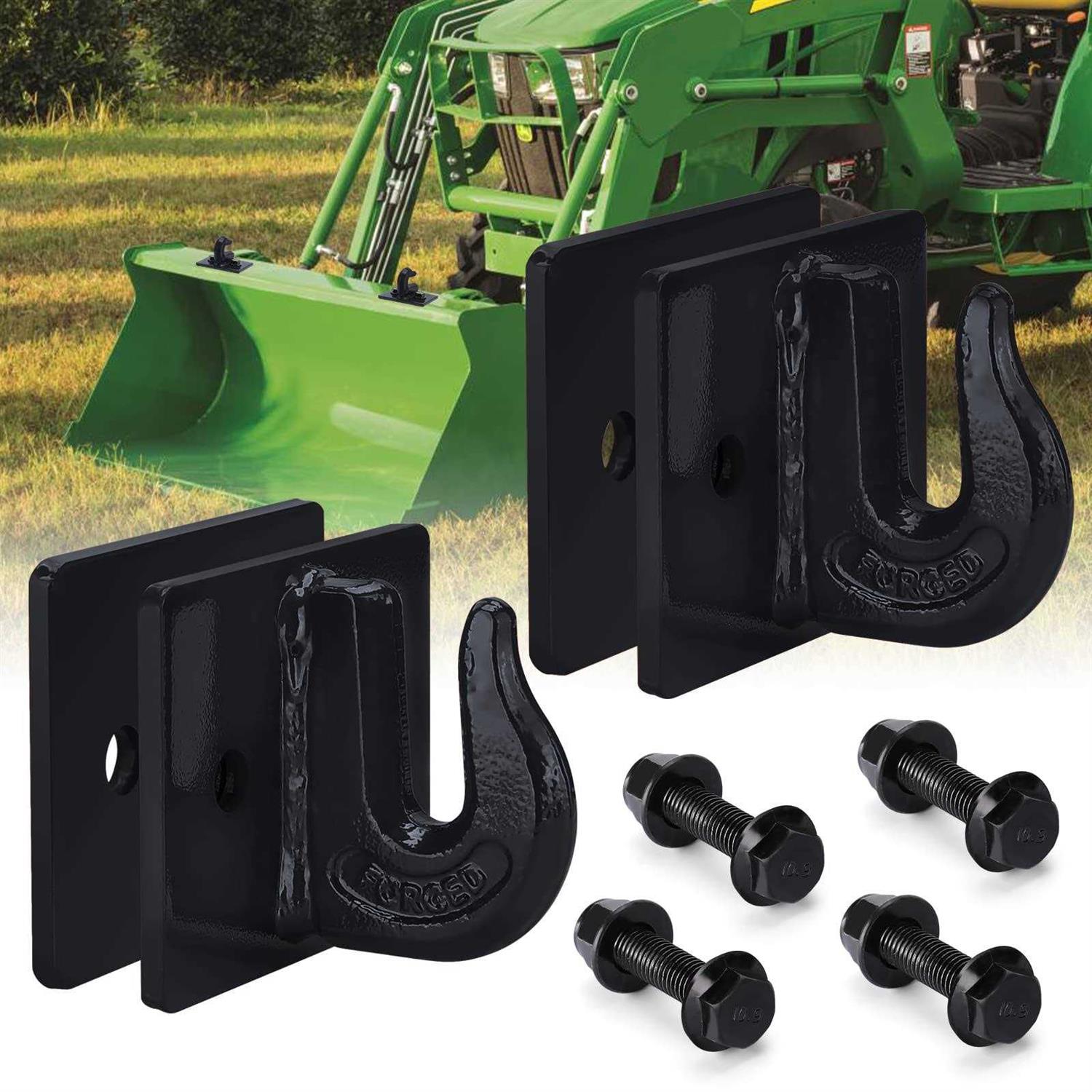 AUTOBOTS 3/8 Tractor Bucket Grab Hook 15,000lbs Break Strength Grab Hooks With Grade 70 Forged Steel Bolt Compatible For John-deere Truck - Cheap Fitting