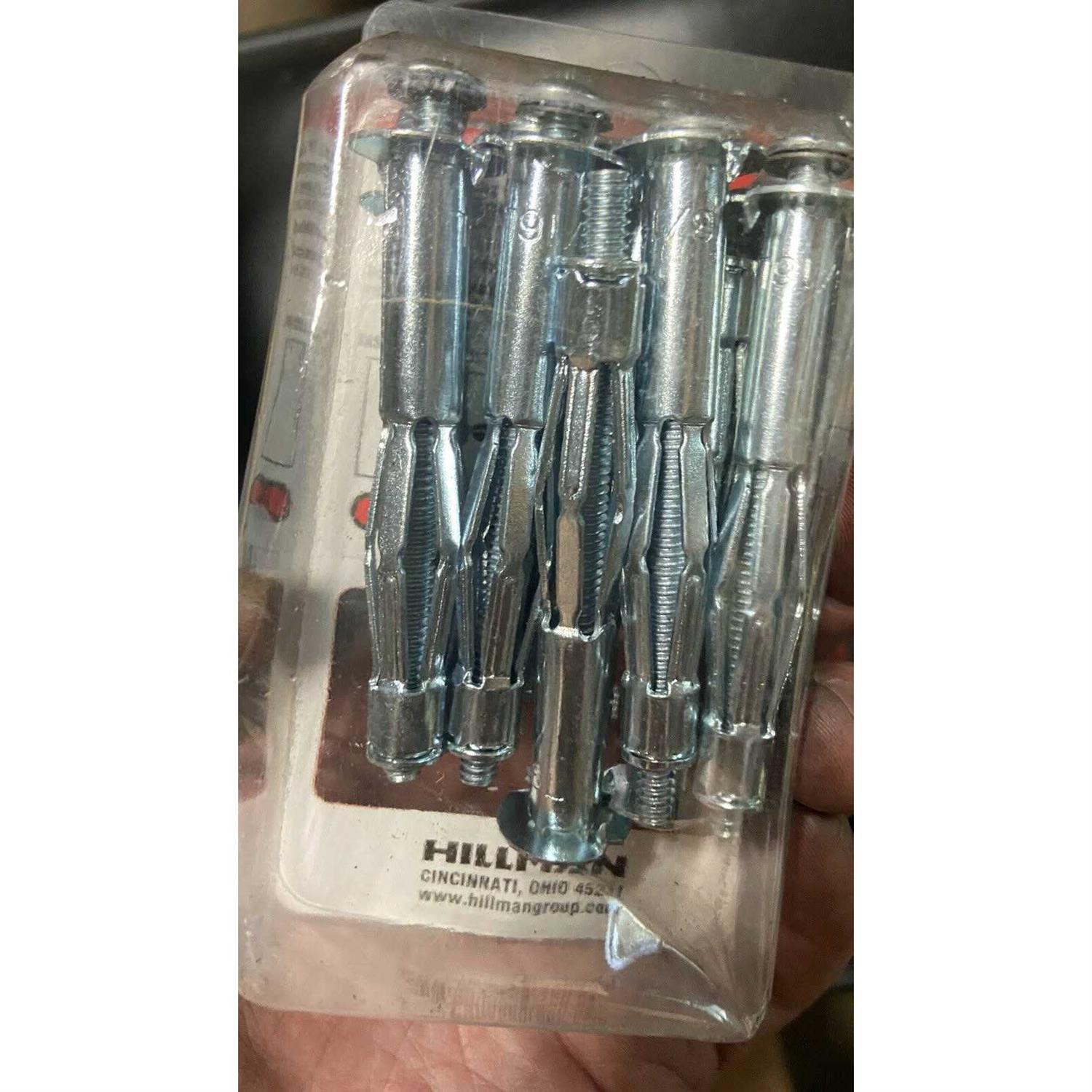 Hillman Hollow Wall Anchors 3/16 Long 10 pk - Cheap Fitting