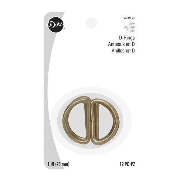 Dritz 1 D-Rings - Cheap Fitting