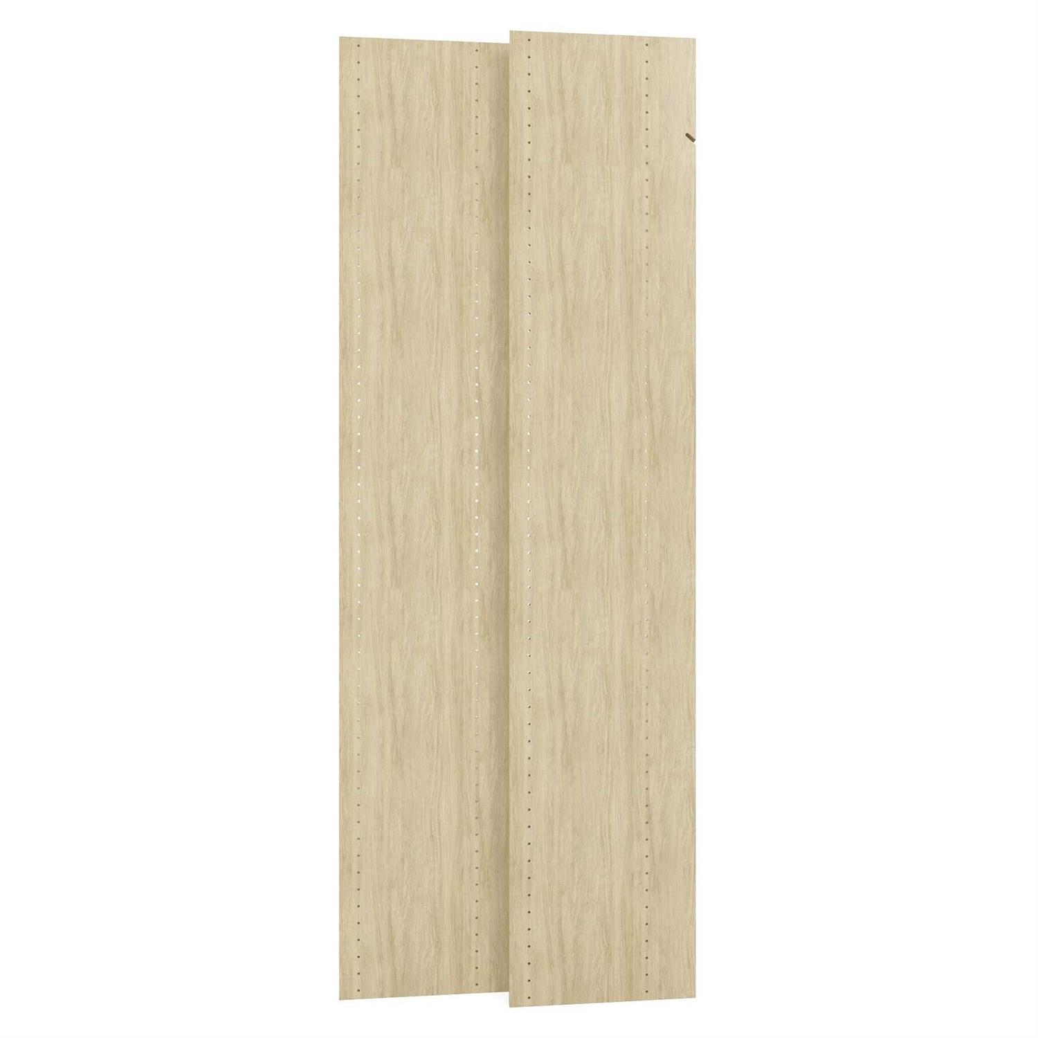 Easy Track Vertical Panels for Closet Organization - Cheap Fitting