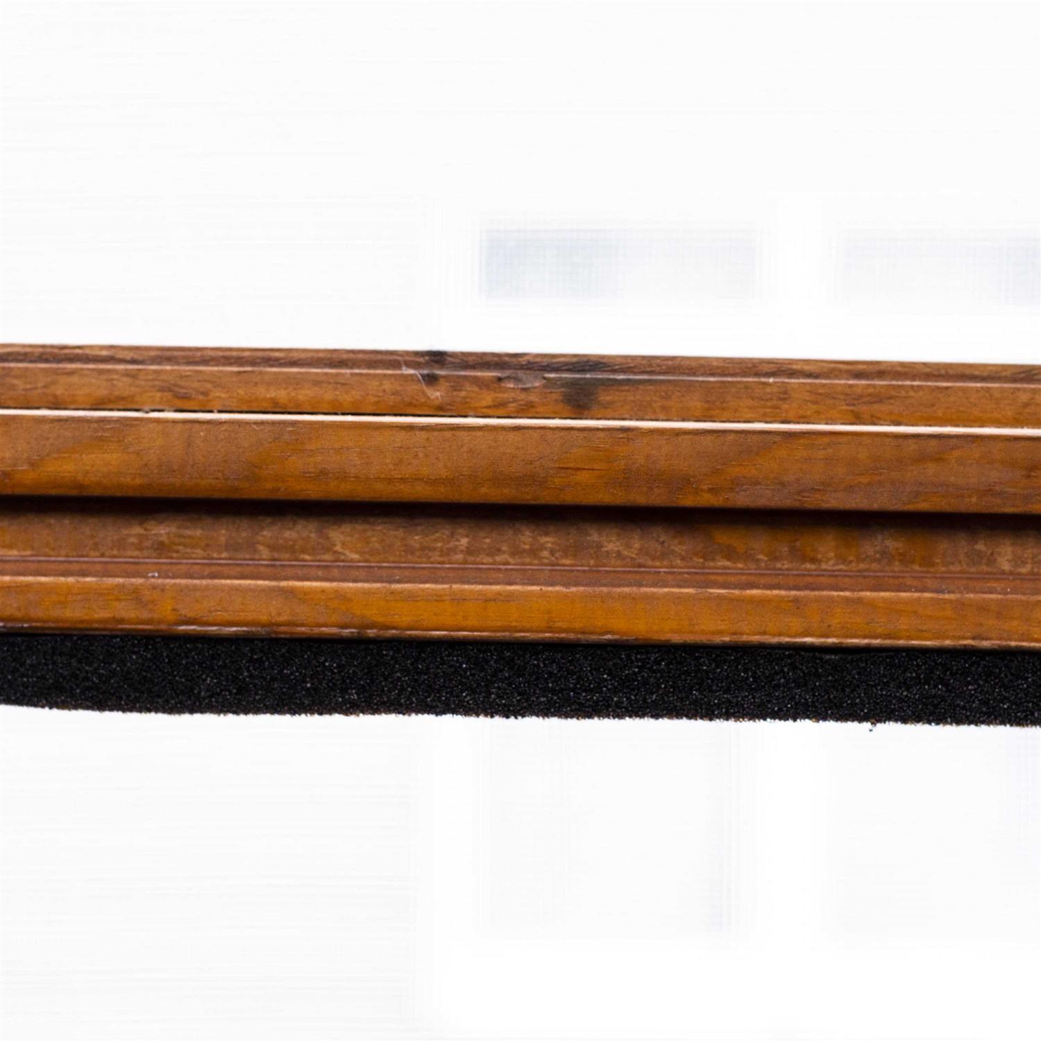 Duck Brand 3/8 in x 5/16 x 10 ft Black Foam Weatherstrip Seal - Cheap Fitting