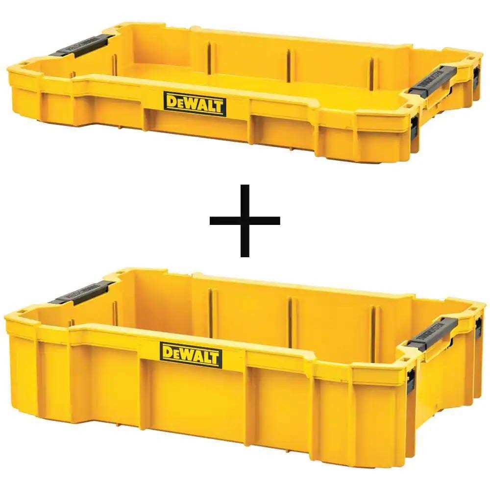 DEWALT TOUGHSYSTEM 2.0 Shallow Tool Tray - Cheap Fitting