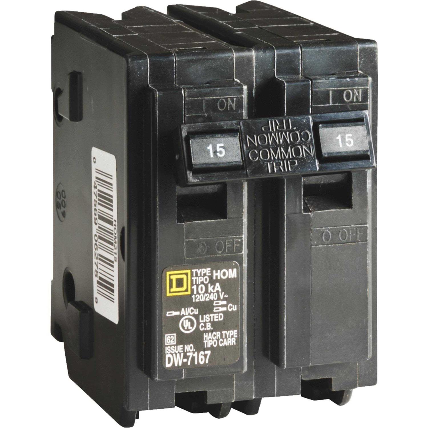 Square D Homeline Circuit Breaker 15 - Cheap Fitting