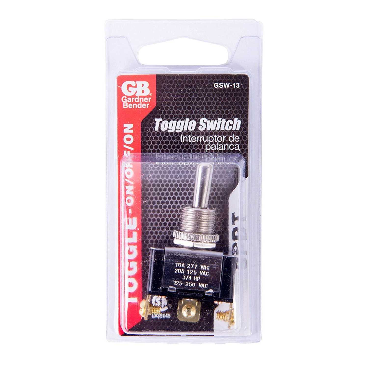 Gardner Bender SPST Toggle Switch GSW-18 - Cheap Fitting