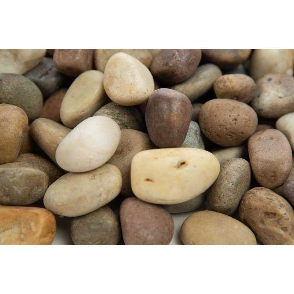 WonderLand 0.4-cu ft 30-lb Multiple Colors/Finishes Decorative Rock Marble LLOPEBQRIOMUL5POL30 - Cheap Fitting