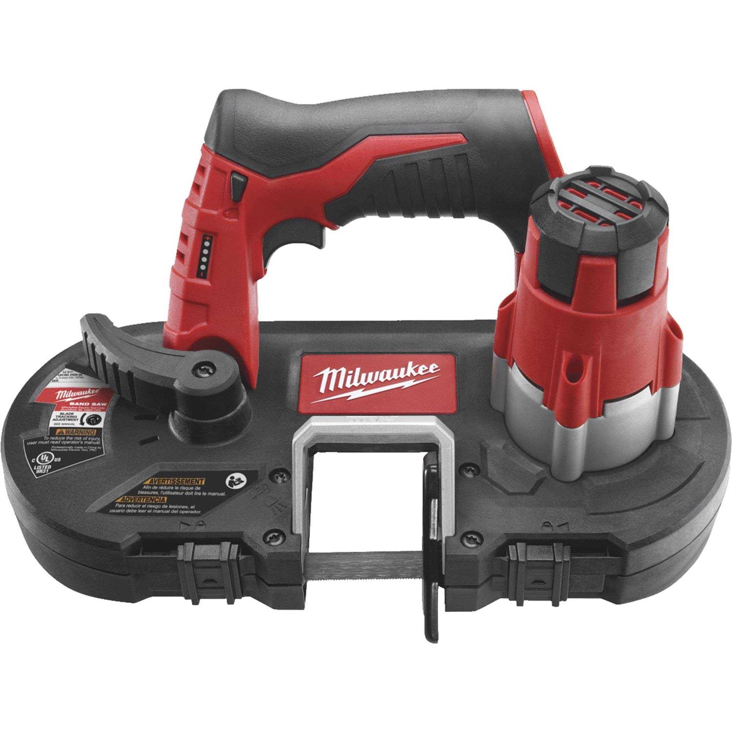 Milwaukee 2429-20 M12 Cordless Sub-Compact Band Saw - Cheap Fitting