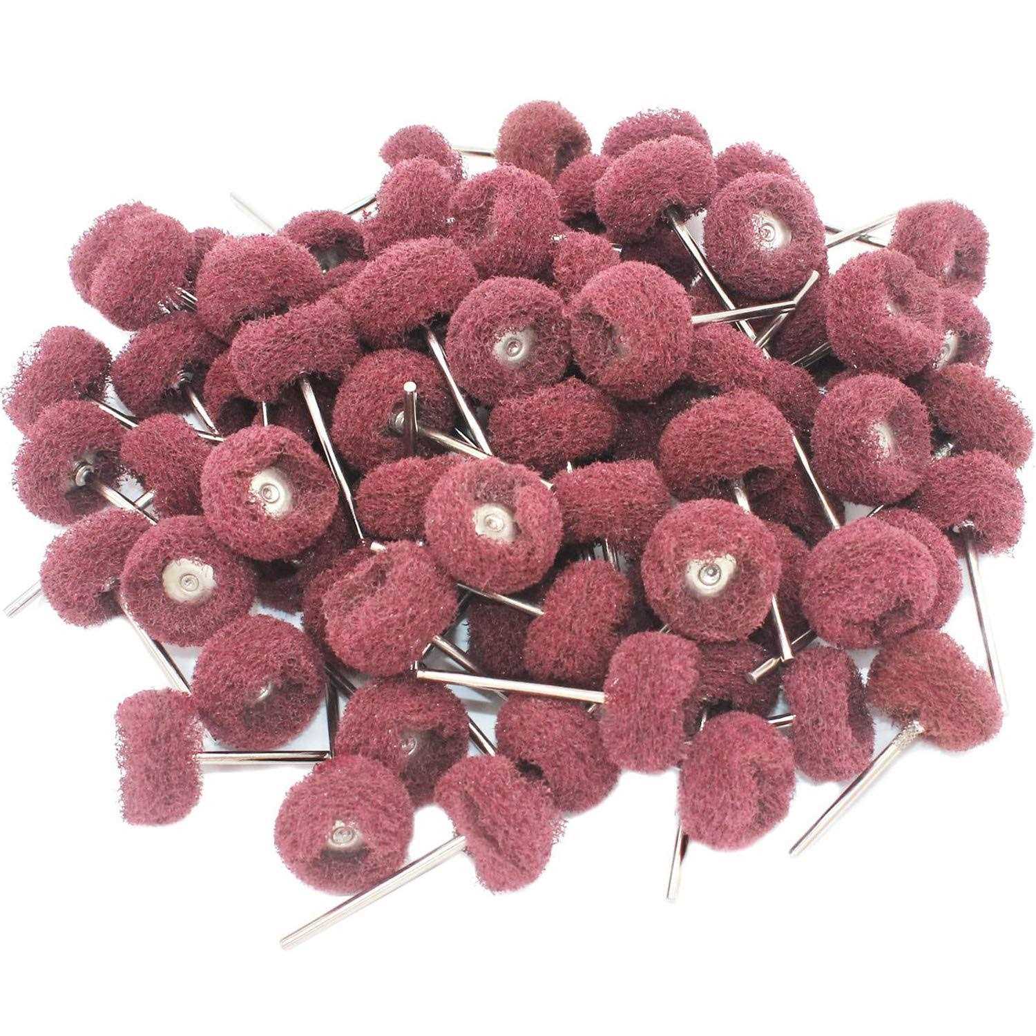 Phyhoo 80pcs Fine Abrasive Wheel Brush For Dremelforedom Rotary Tools 2 35mm at MechanicSurplus.com - Cheap Fitting