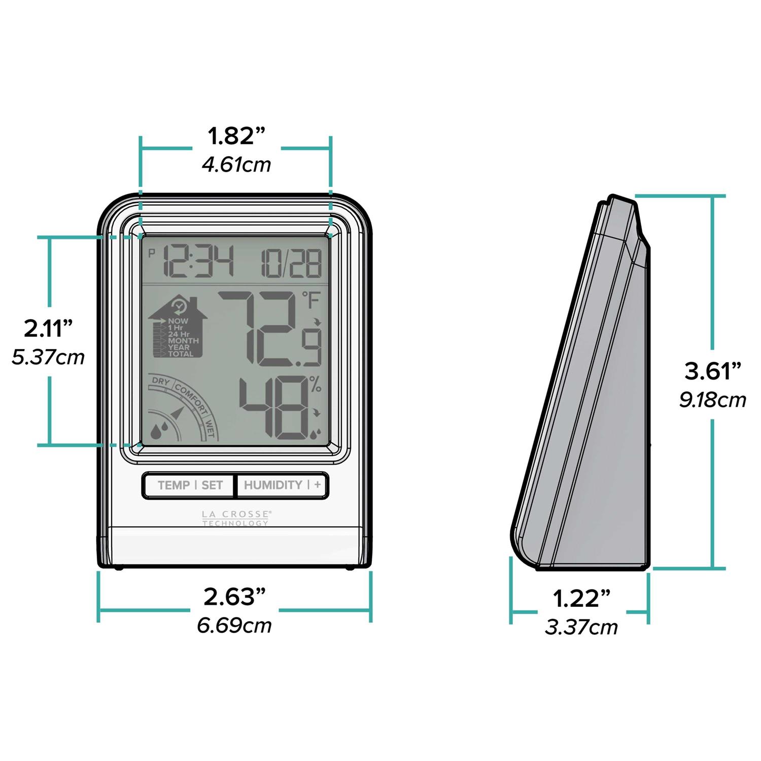 La Crosse Technology Data Logger Indoor Comfort Meter - Cheap Fitting