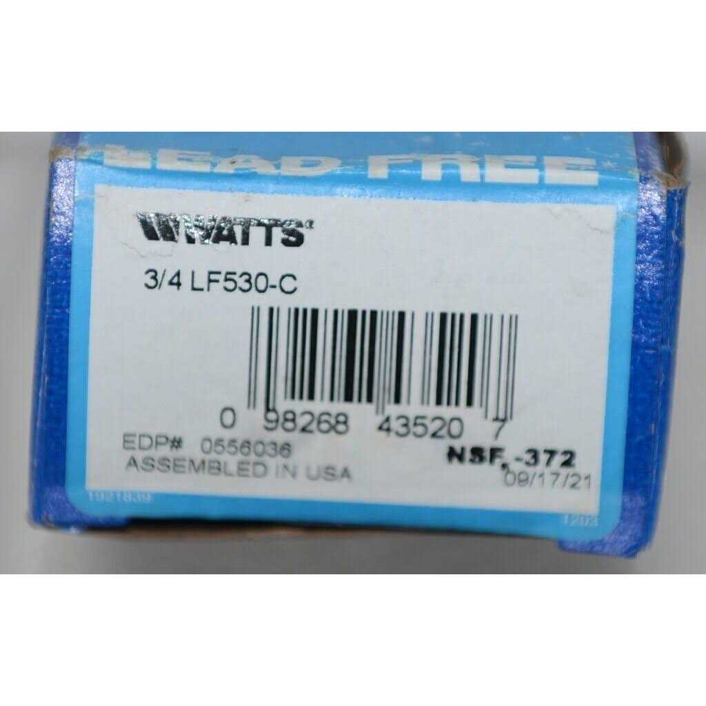 Watts 0556036 Relief Valve - Cheap Fitting