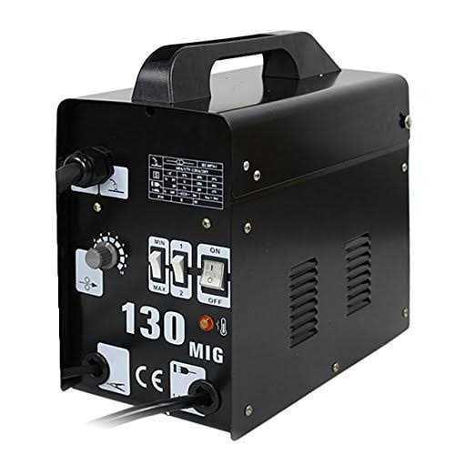 ZENY MIG130 Gas-Less Flux Core Wire Welder Welding Machine AC Current - Cheap Fitting