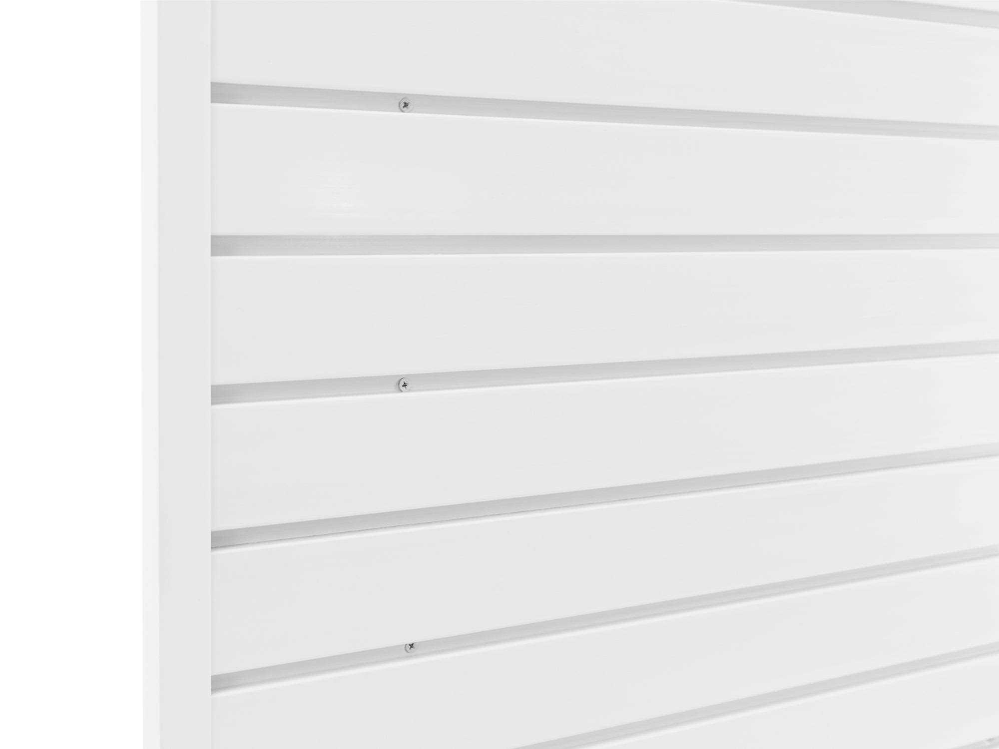 40 Sq. ft. PVC Slatwall, Silver – NewAge Products 51777 - Cheap Fitting