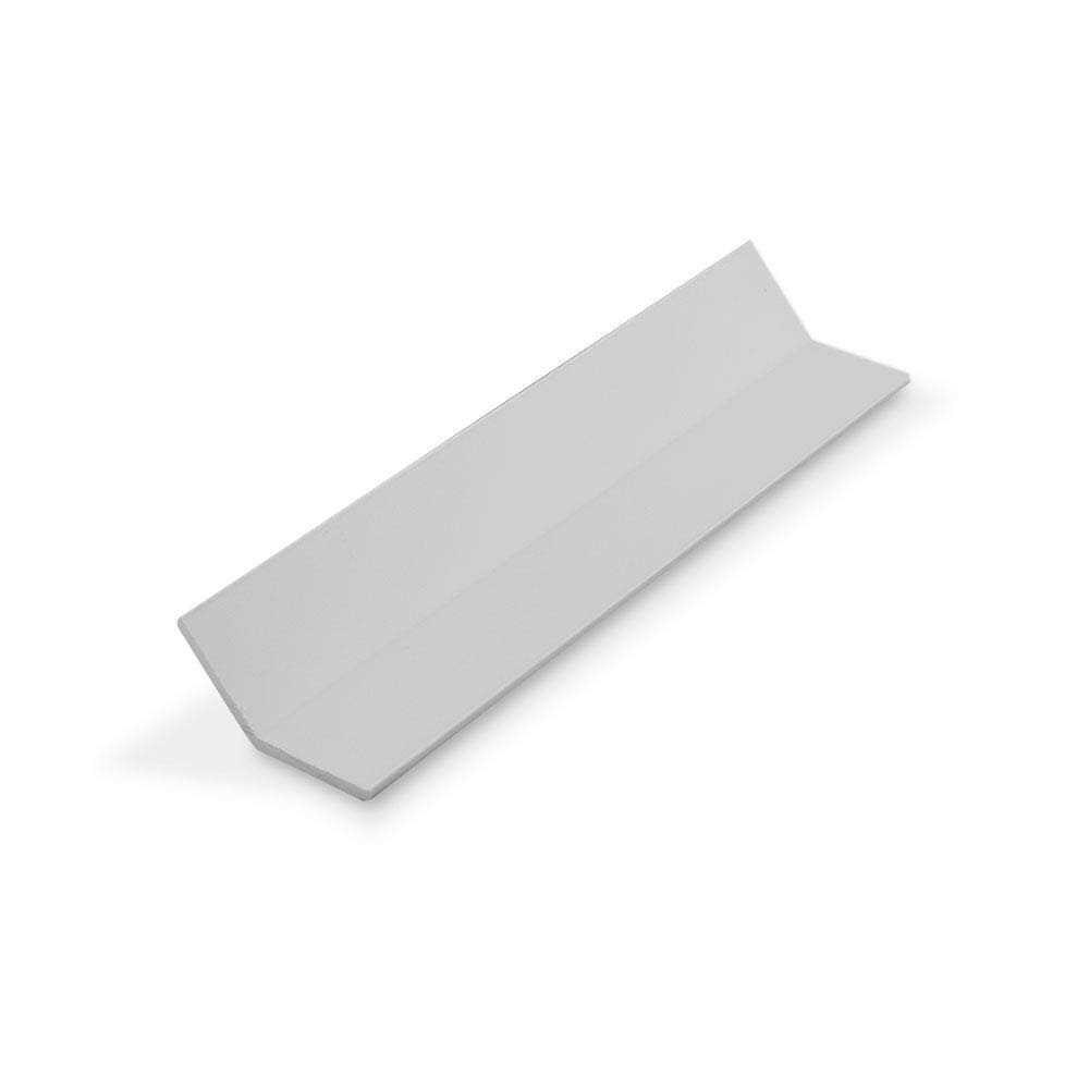 Outwater 1-in x 1-in 135 Degree Plastic Even Leg Angle Moulding Lengths - Cheap Fitting