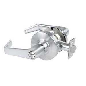 Schlage ALX40SAT626 Saturn Privacy Door Lever Set Satin Chrome - Cheap Fitting