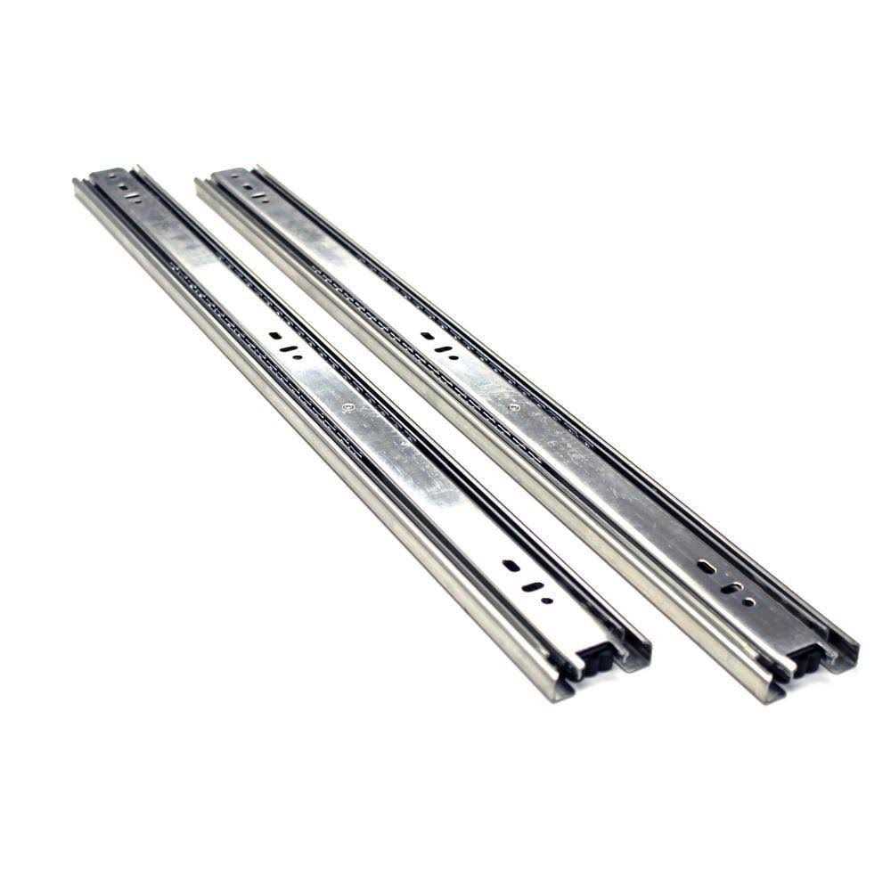 22 in. Side Mount Full Extension Ball Bearing Drawer Slide with Installation Screws 1-Pair - Cheap Fitting