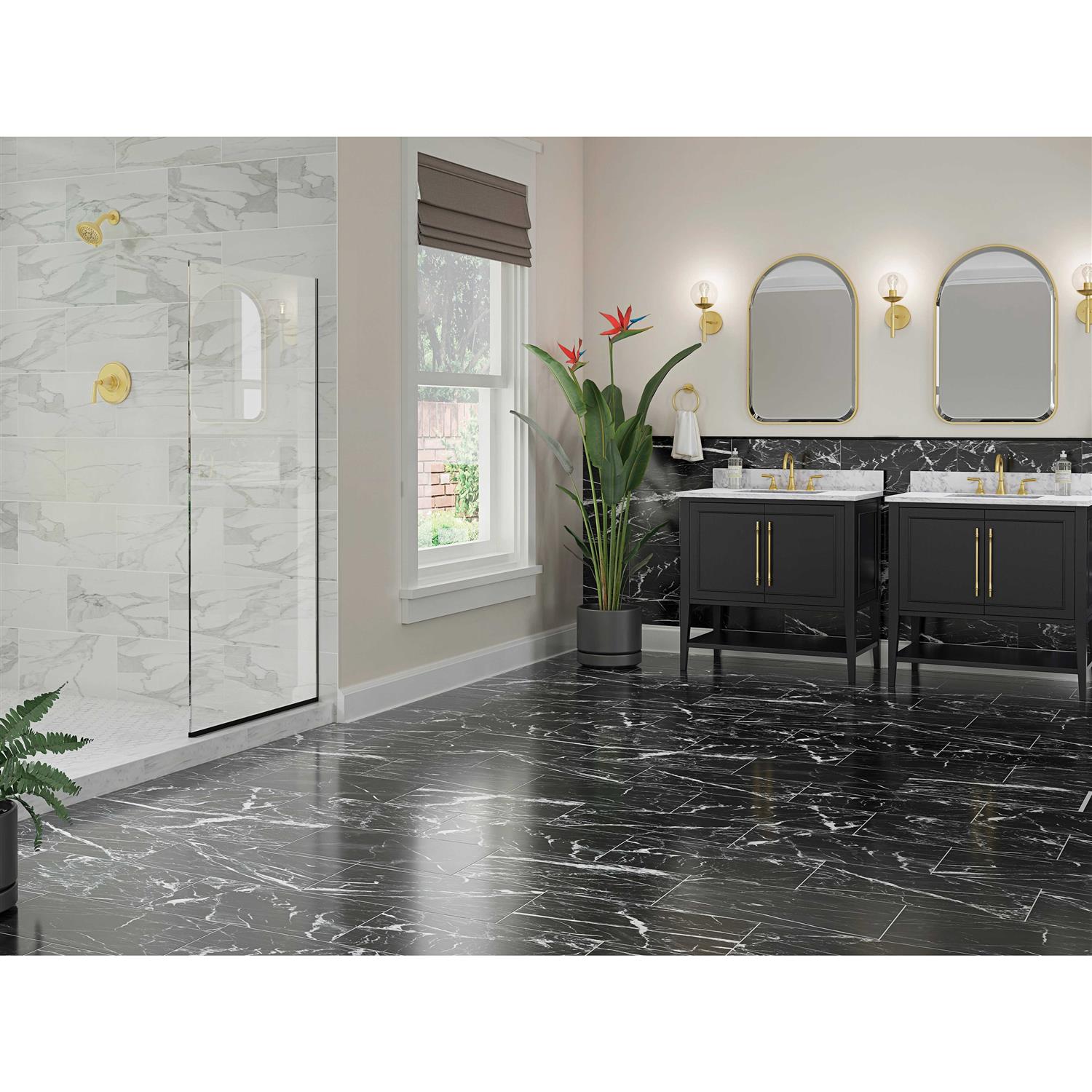 Studio Design Collection Tano 8 inch Widespread Brushed Gold Faucet - Cheap Fitting