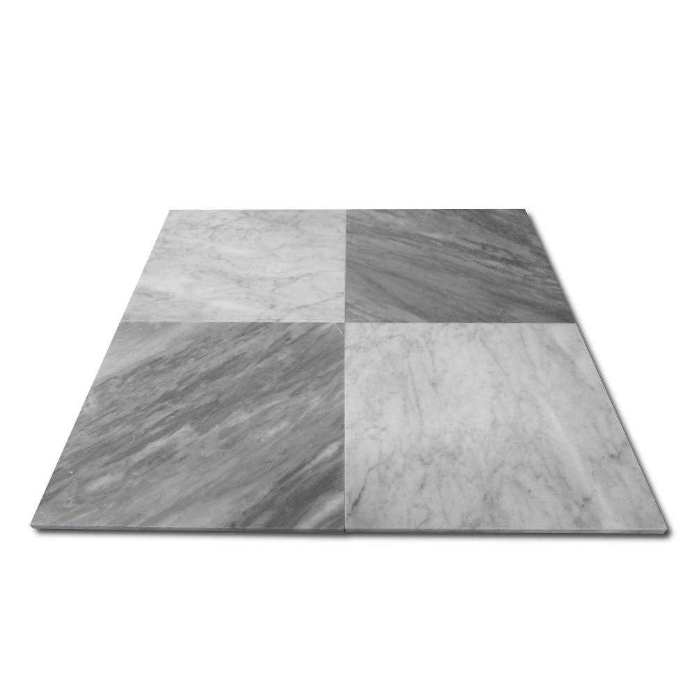 Bardiglio 12 x 12 Marble Grid Mosaic Wall & Floor Tile Marble Online - Cheap Fitting