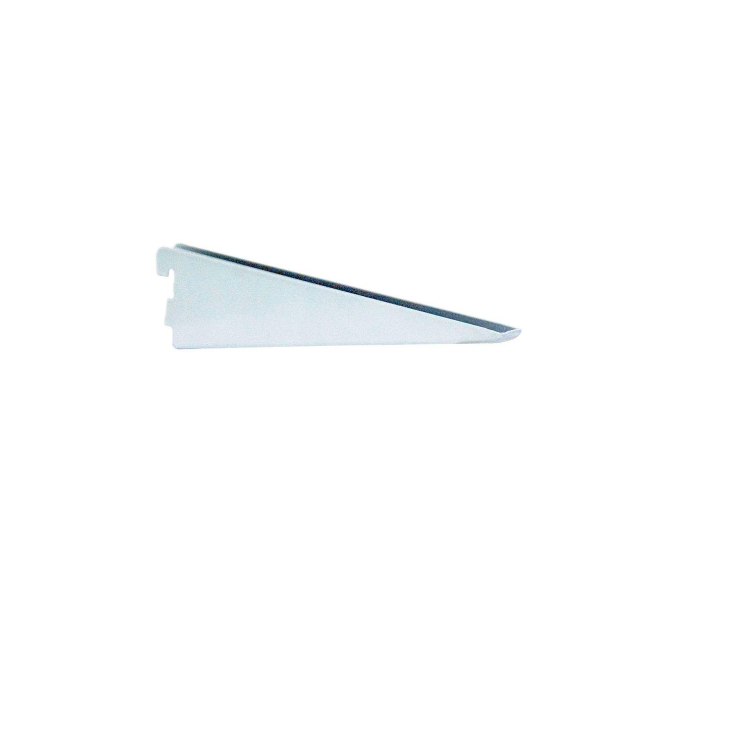 Project Source 7.22-in L x 2.12-in W x 7.22-in D Heavy Duty White Shelf Bracket | 27409PHLLG - Cheap Fitting