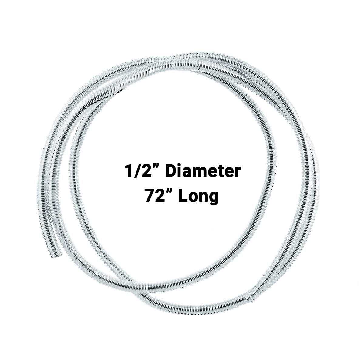 United Pacific 72 Chrome Wire Loom - Cheap Fitting