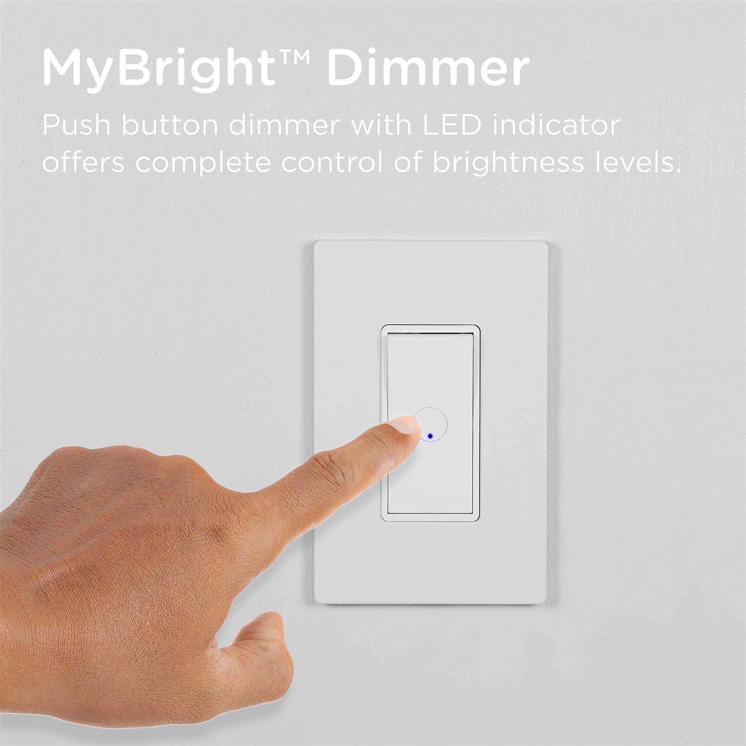 UltraPro MyBright Dimmer with Rocker Switch Single-Pole - Cheap Fitting