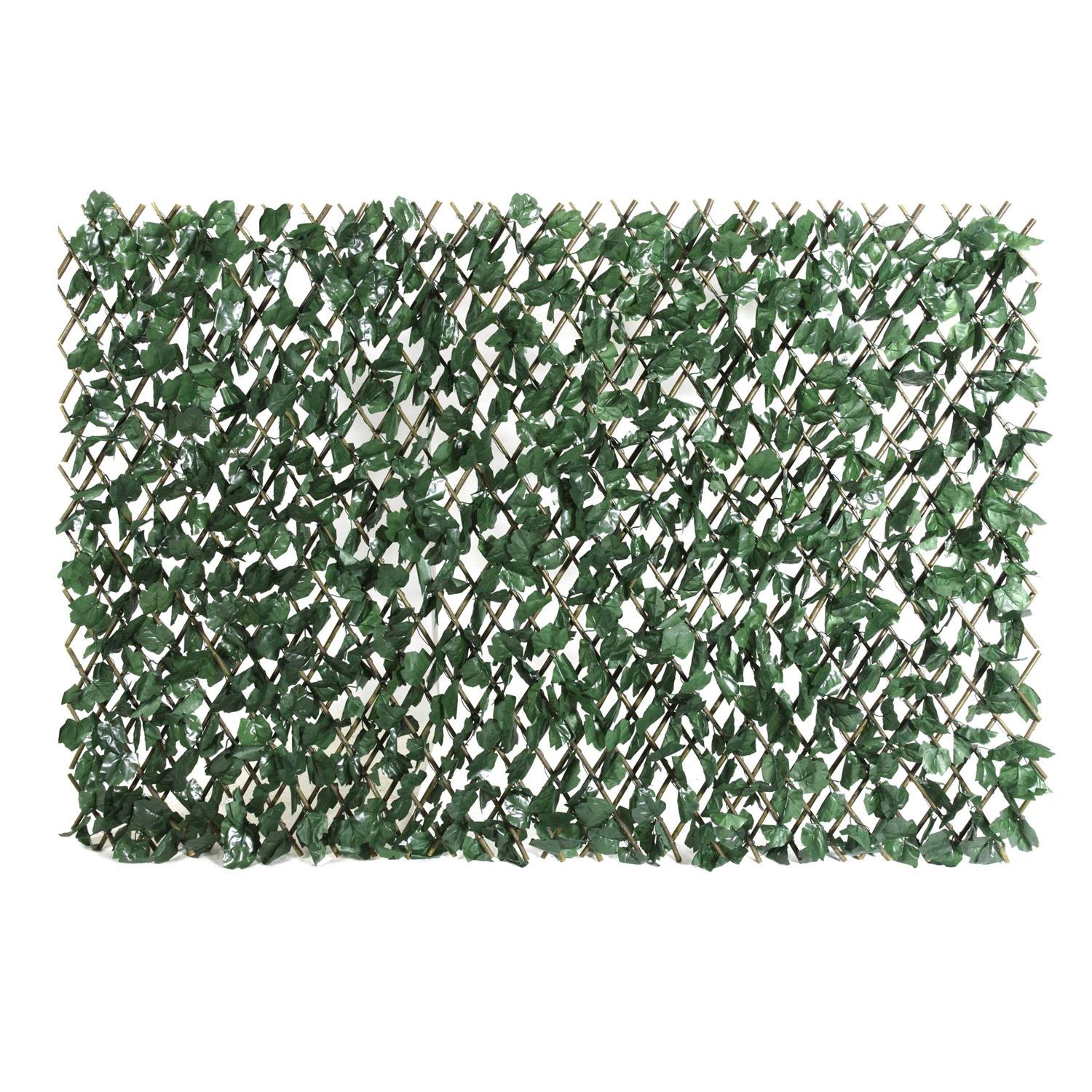 ColourTree Artificial Ivy Expandable Fence Privacy Screen Hedge - Cheap Fitting