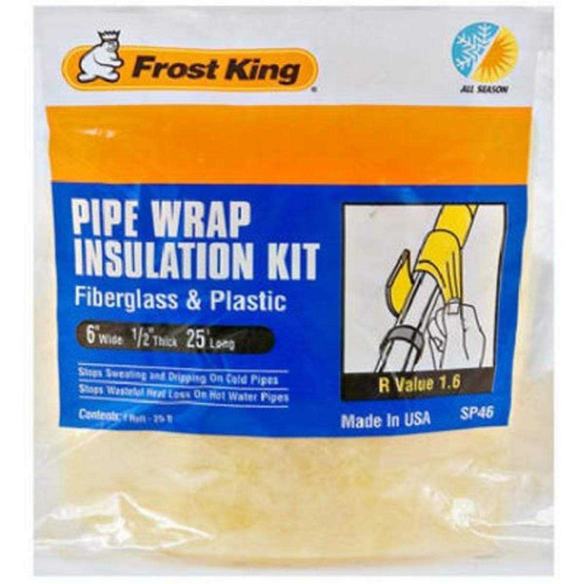 Frost King SP46 Pipe Wrap Insulation Kit - Cheap Fitting
