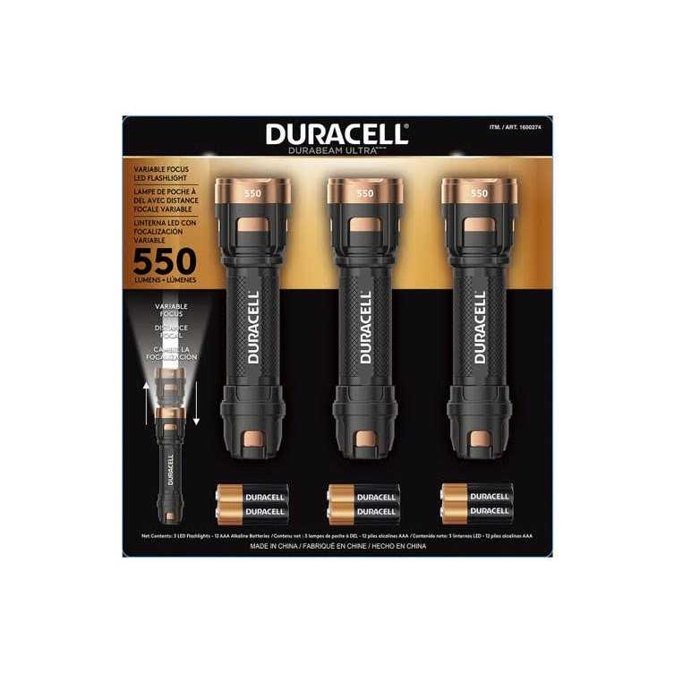 Duracell Durabeam Ultra LED Flashlight - Cheap Fitting