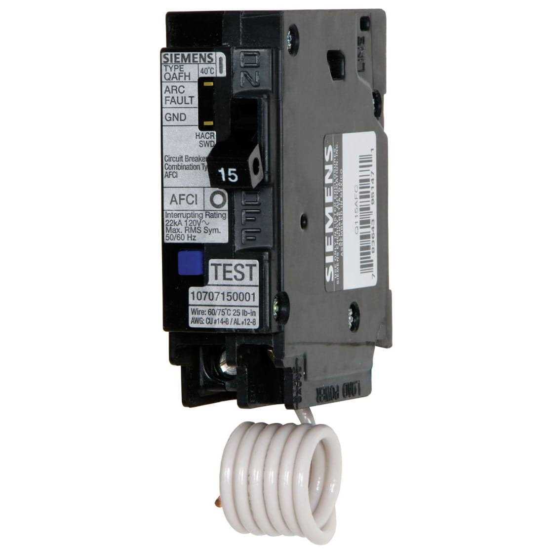 Siemens QA120AFC Circuit Breaker - Cheap Fitting
