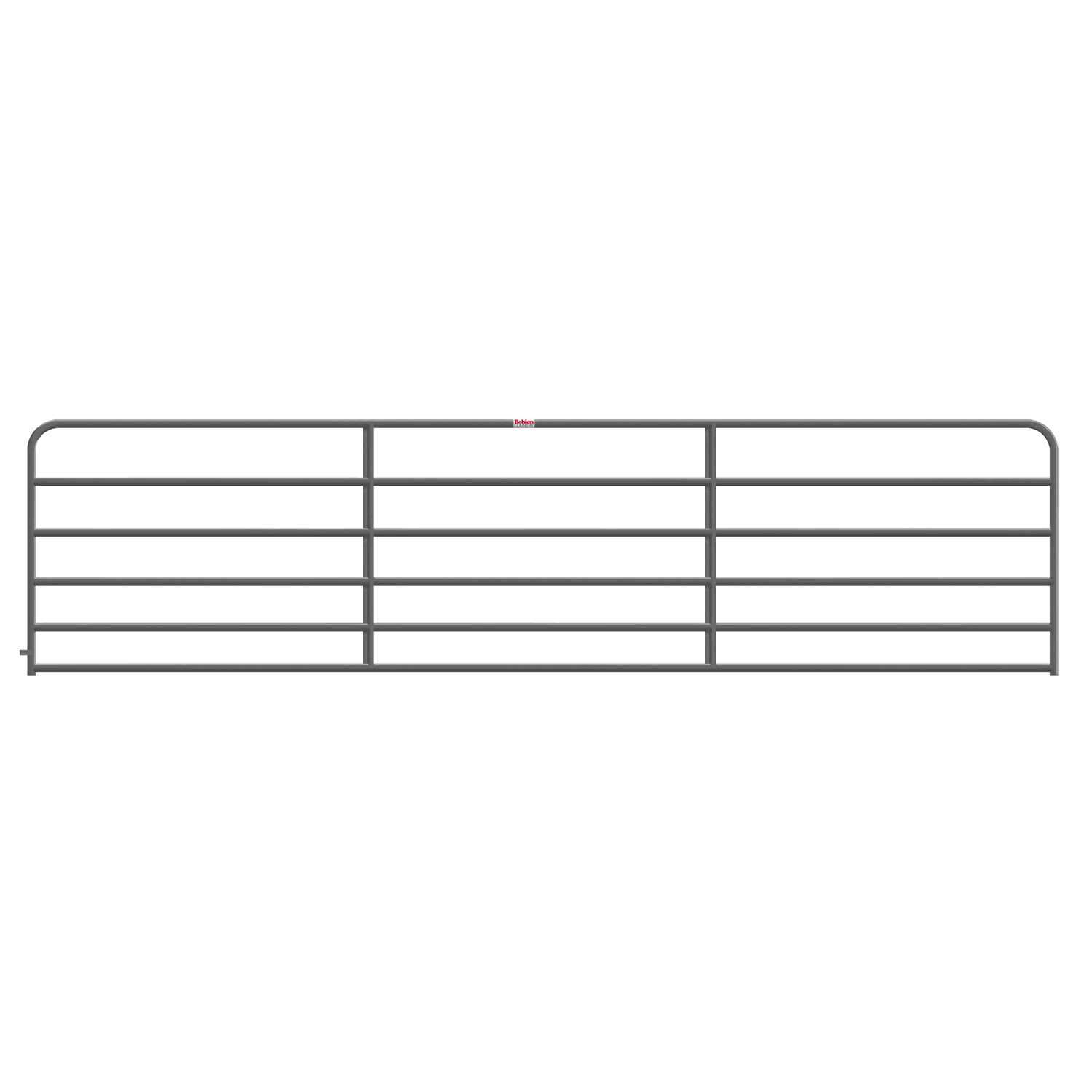 Behlen 16 ft. Gray 6-Rail Utility Gate - Cheap Fitting
