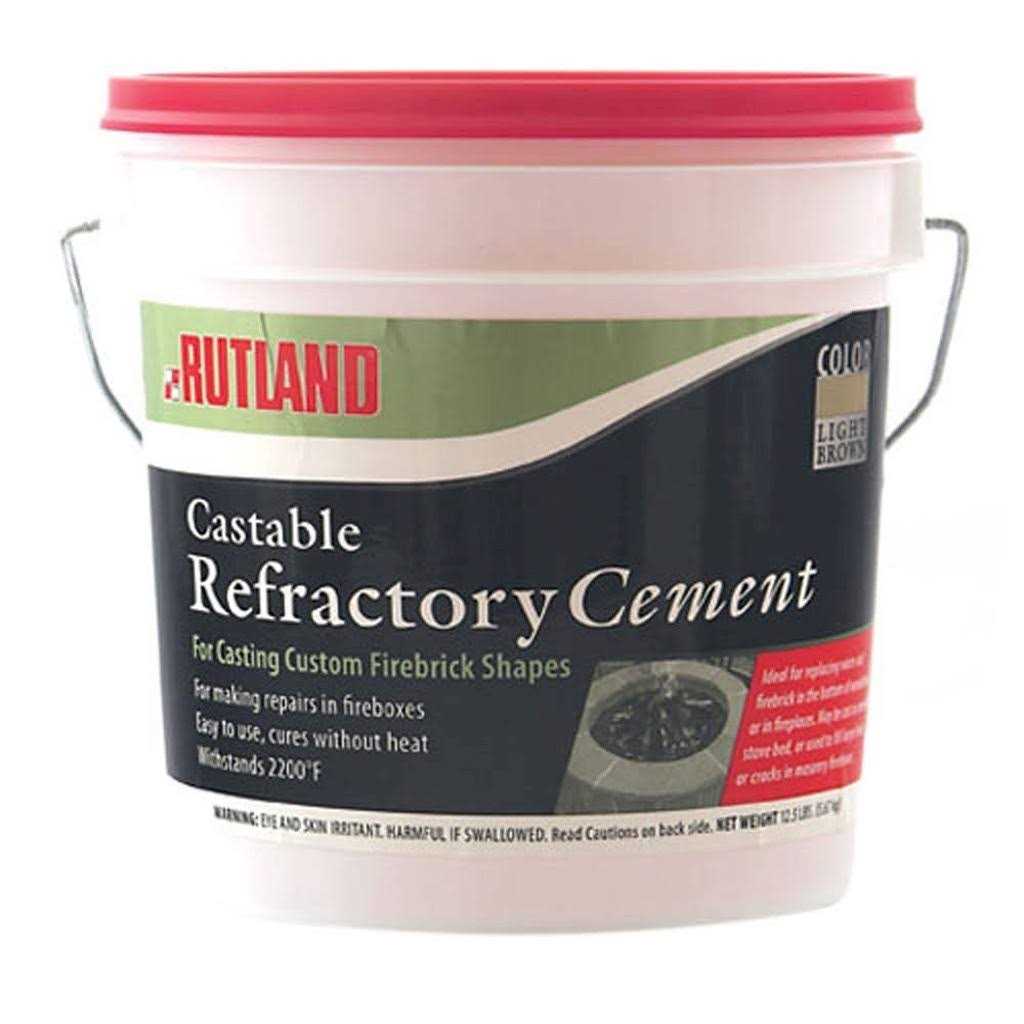 Rutland Castable Refractory Cement - Cheap Fitting