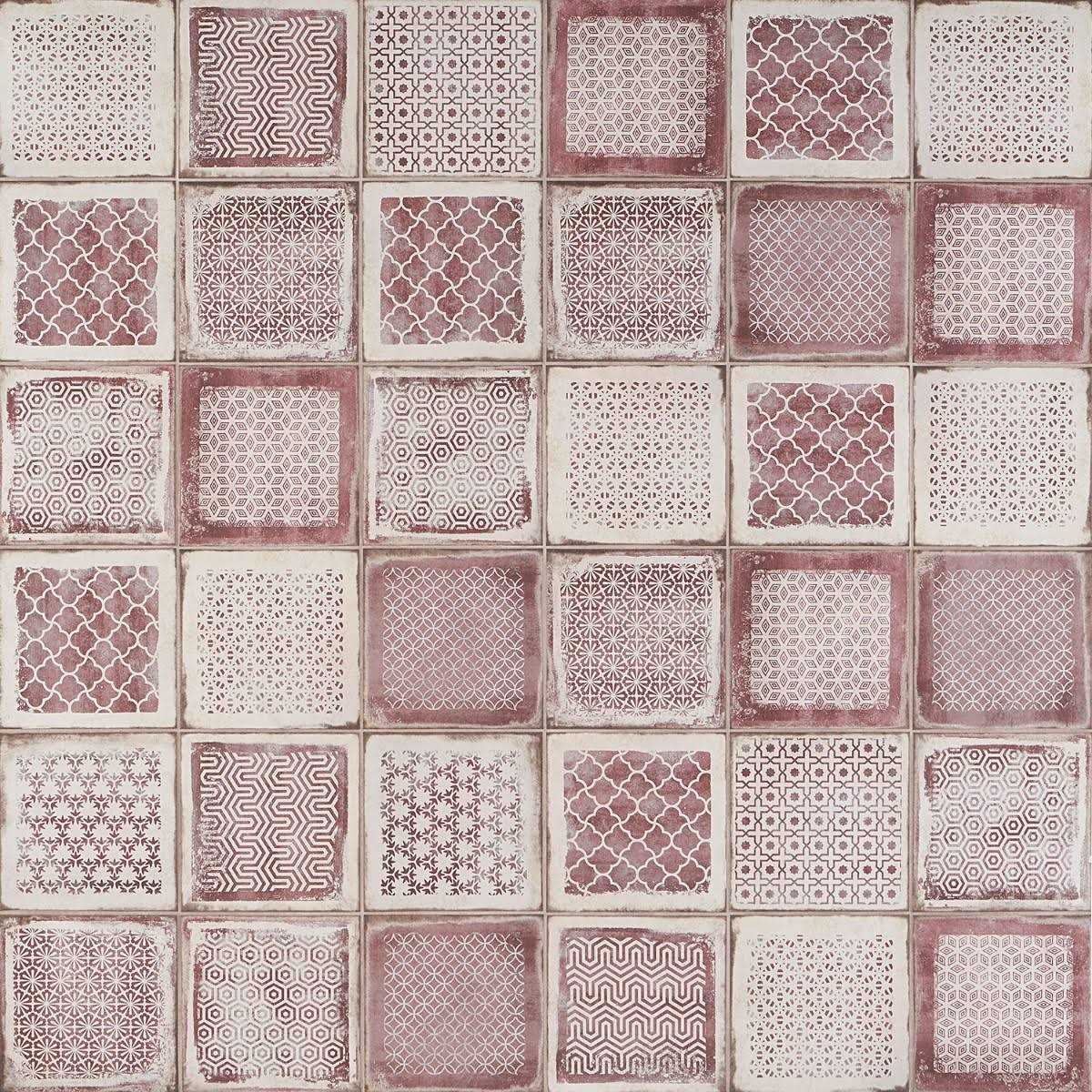 Ivy Hill Tile Santa Fe Deco 7.87 in. x 7.87 in. Matte Porcelain Floor and Wall Tile - Cheap Fitting