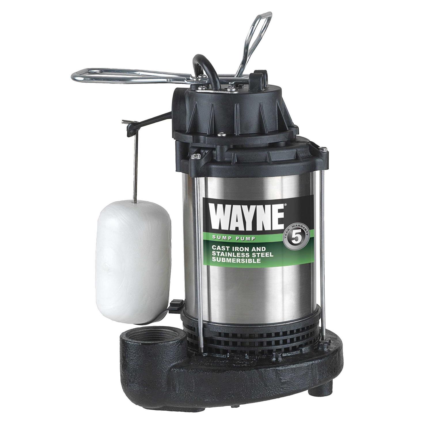 Wayne 3/4 HP Submersible Sump Pump - Cheap Fitting