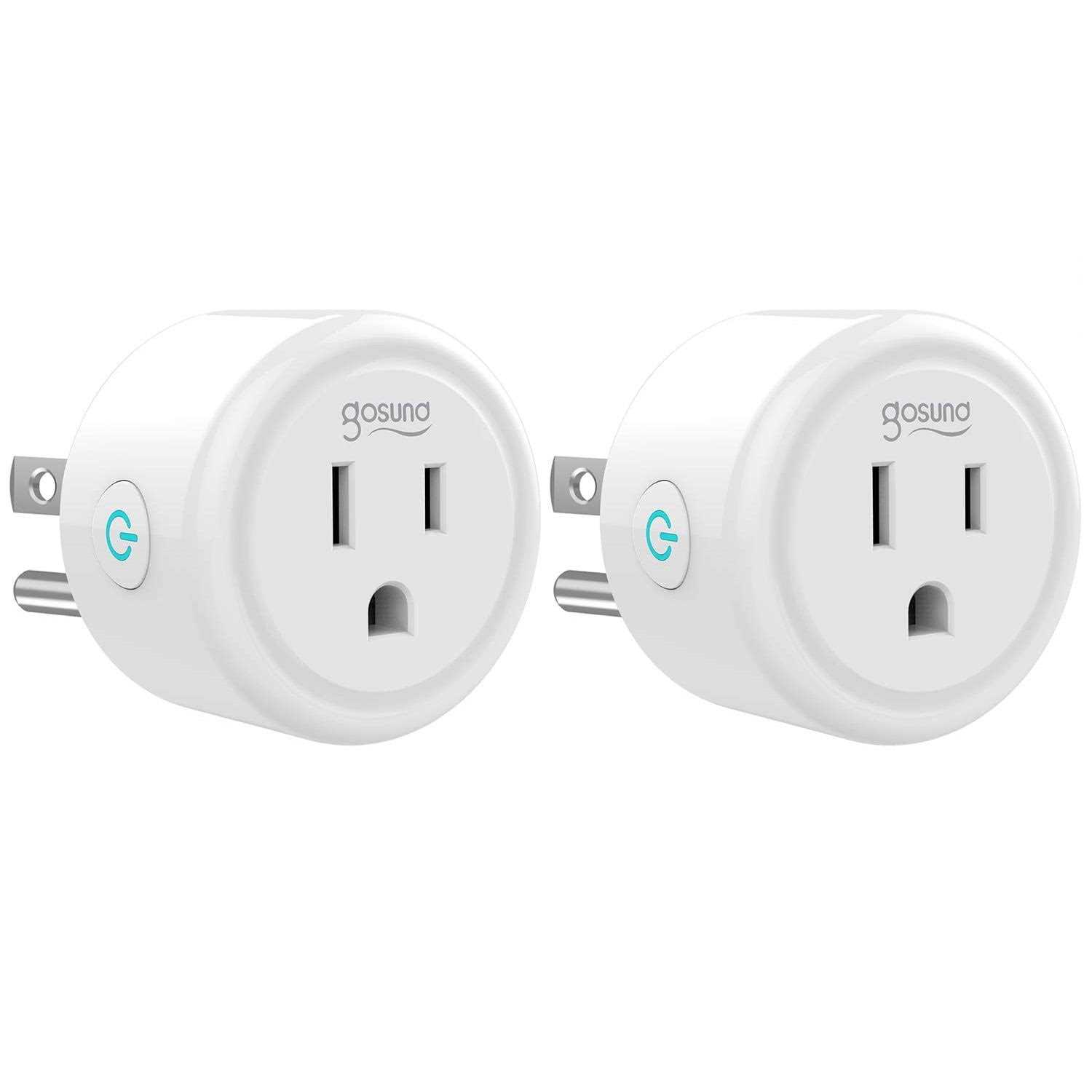 WP3-2 Gosund Smart Plug 2-in-1 Compact Design 2.4 GHz Wi-Fi Smart Plug - Cheap Fitting