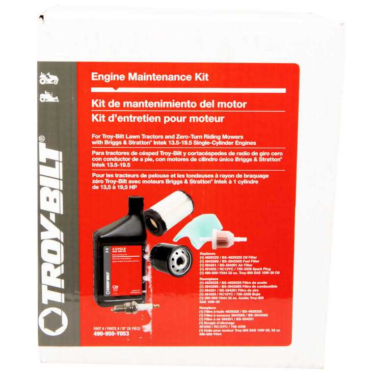 Troy-Bilt Briggs Maintenance Kit-Bonus qt 490-950-Y053 - Cheap Fitting