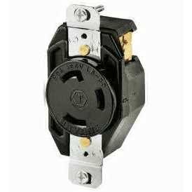 Bryant 70530FR – Locking Receptacle, 30A 125V, L5-30R, Black - Cheap Fitting