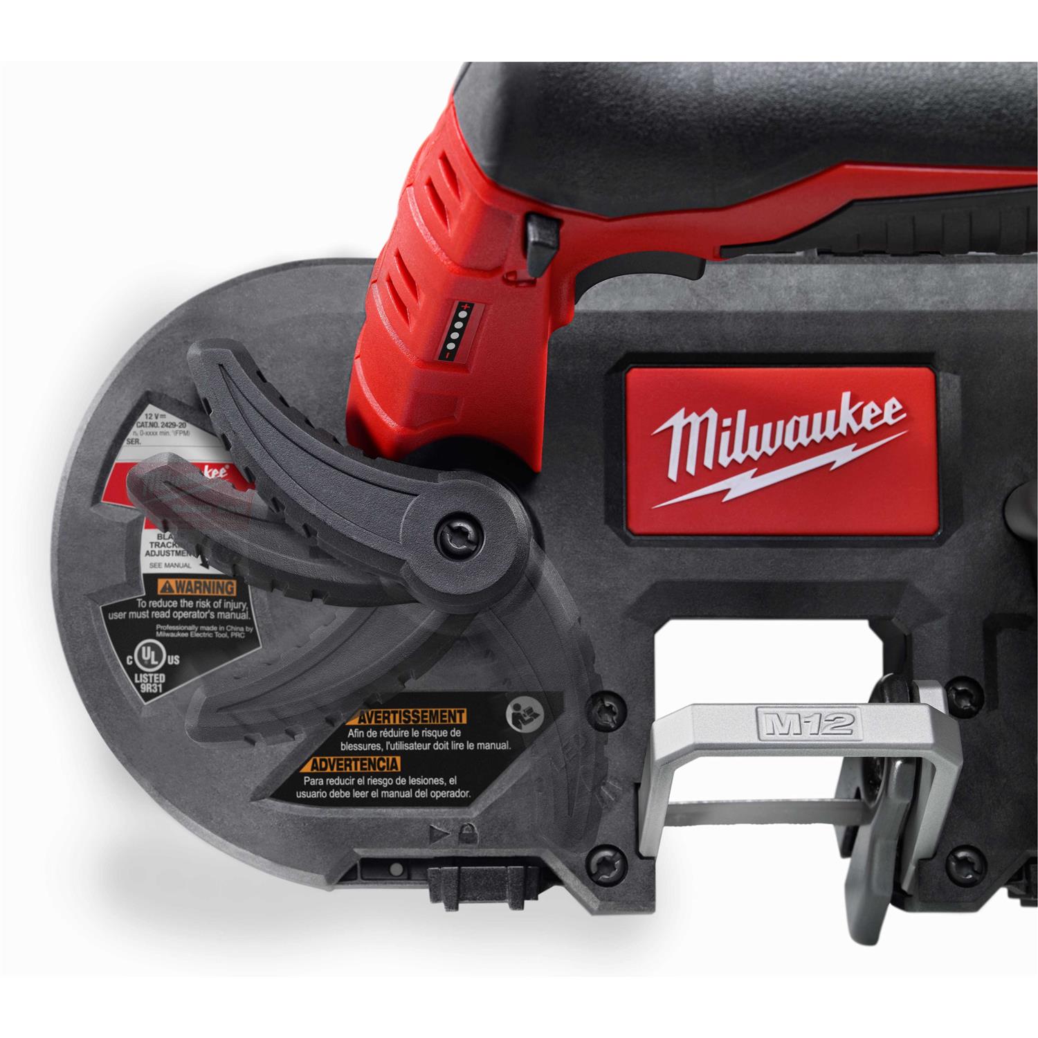 Milwaukee 2429-21XC M12 Cordless Sub-Compact Band Saw Kit - Cheap Fitting